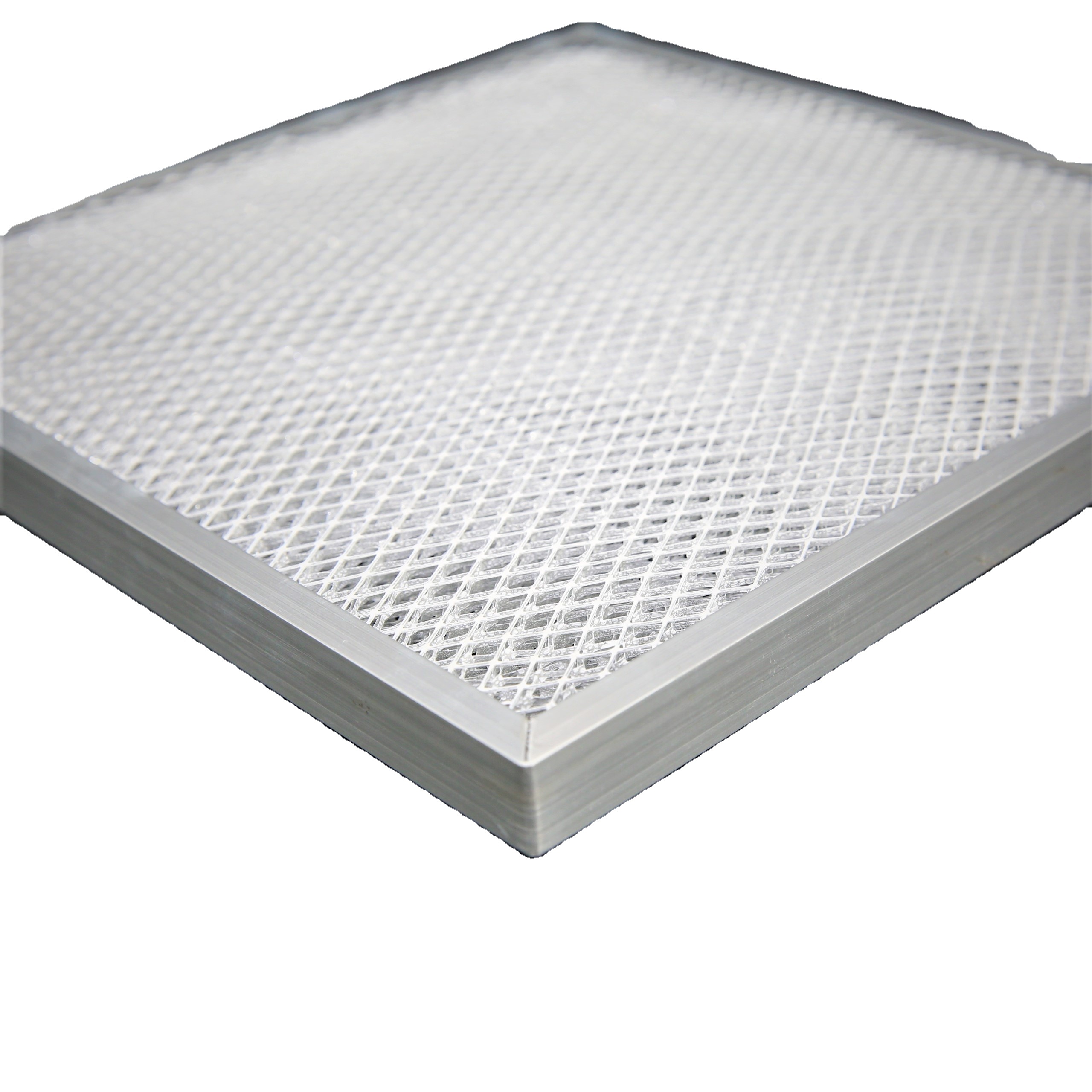 Aluminum foil mesh photocatalyst sterilizing and antivirus filter