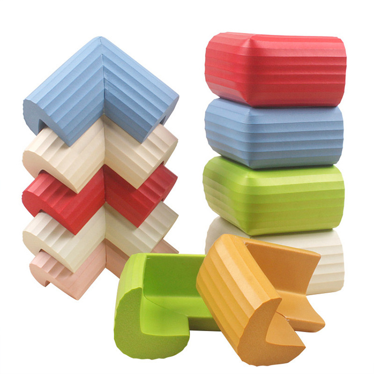 Strip Type NBR Baby Proofing Table Desk Corner Protector Rubber Furniture Rubber Bumper Protector with Sticker