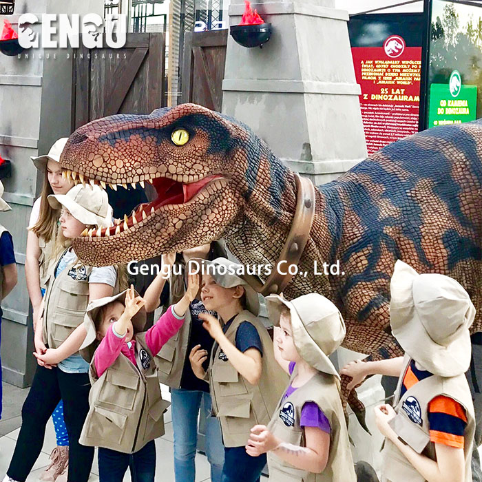 Костюм Trex костюм динозавра Реалистичная ходьба