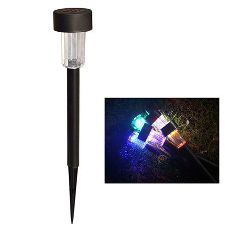 Outdoor ABS led lawn light solar for garden pathway