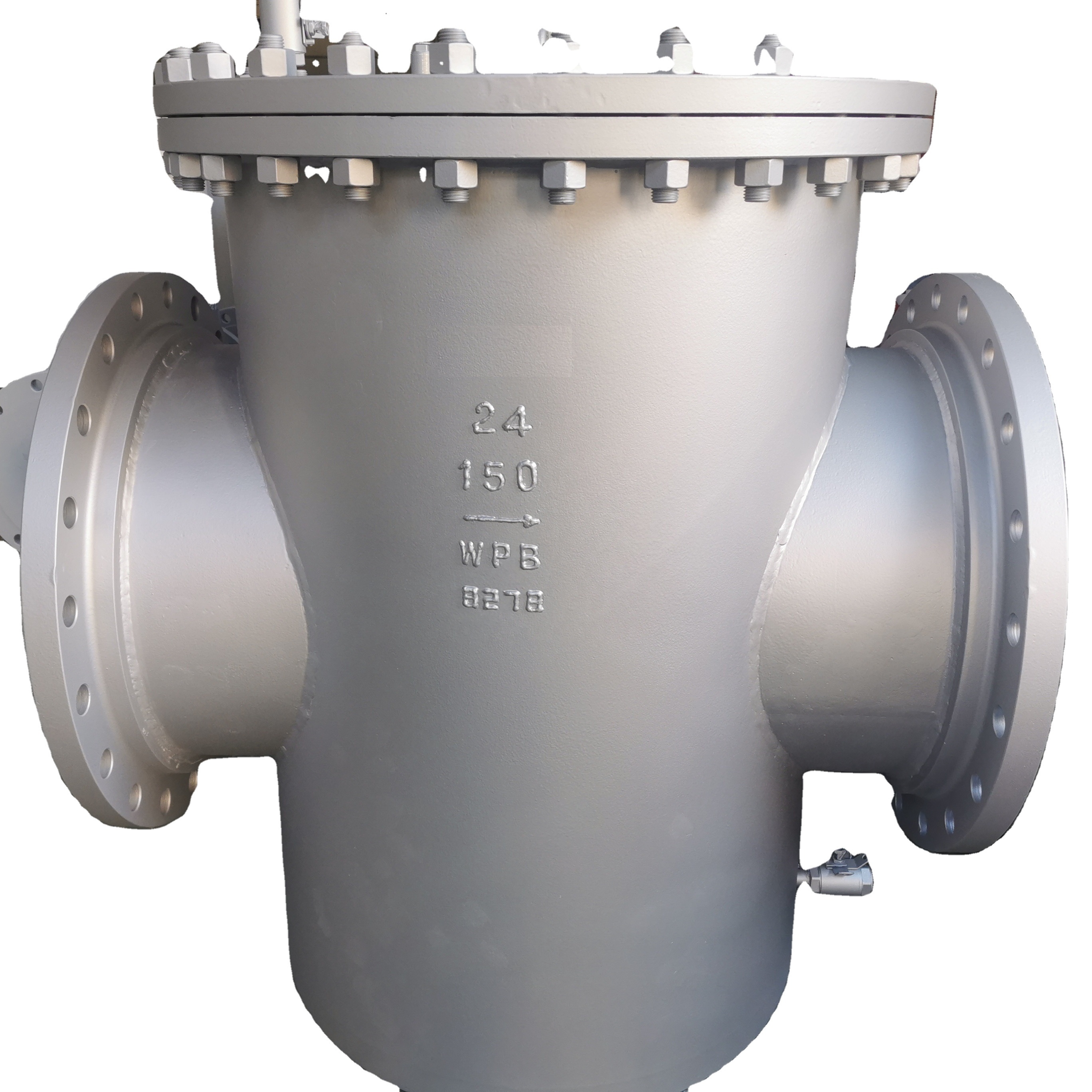 SS304 y stainless steel strainer basket strainer