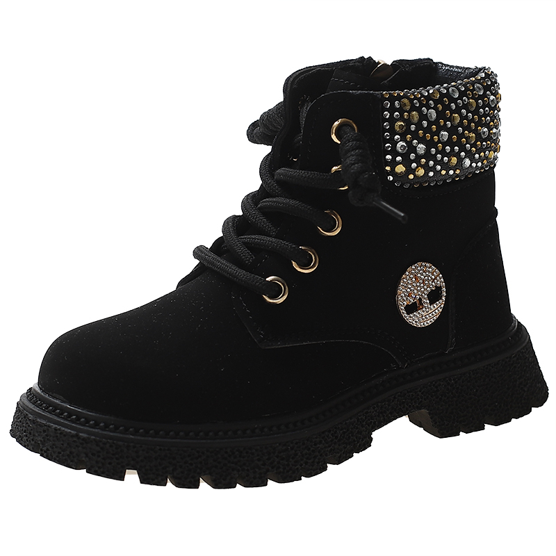 Wholesale Winter Hard Sole Moccasins Kids Baby Long Knee Martin Boots Bottes Martin