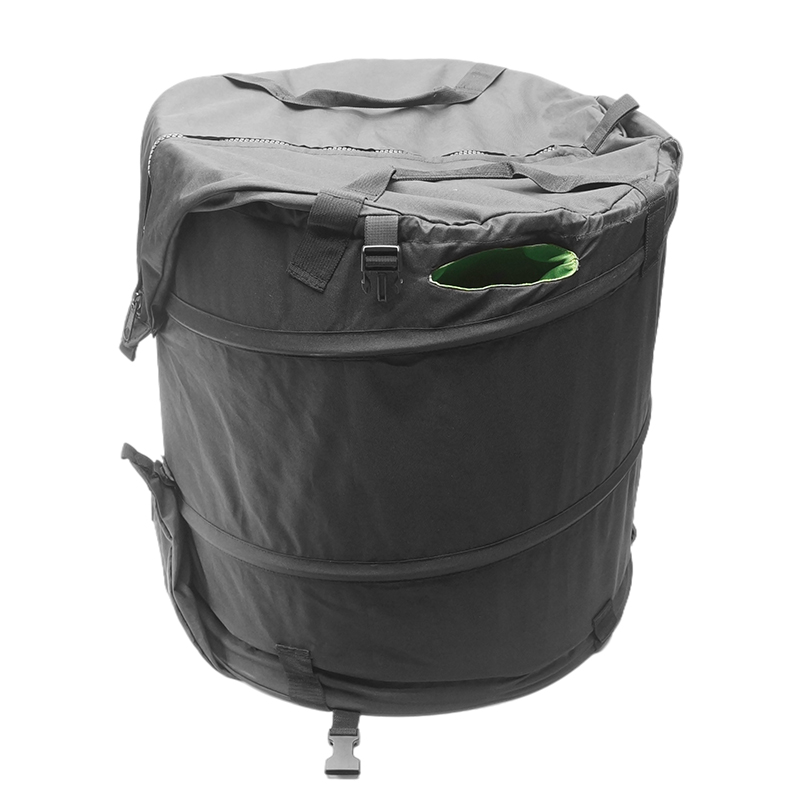 Garden Harvest Trim Bag Hydroponics Portable Trimbag Collapsible Waterproof Black Trimming Bag