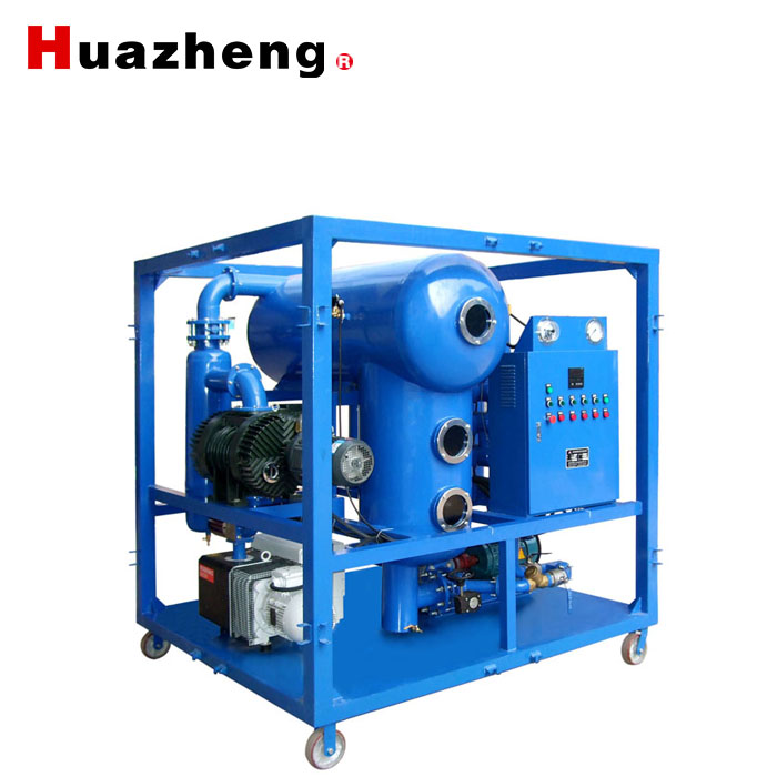 Huazheng Electric 150 Liter/Min /Centrifuge Machine with Double Stage Vaccum System Transformer Oil Filtration insulating oil purifier