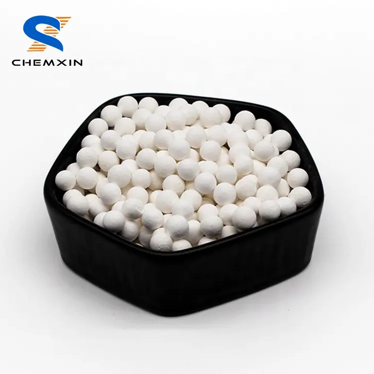 2-3mm 4-6mm activated alumina granular adsorbent for absorption in producing H2O2 alumina oxide ball defluoridation filter