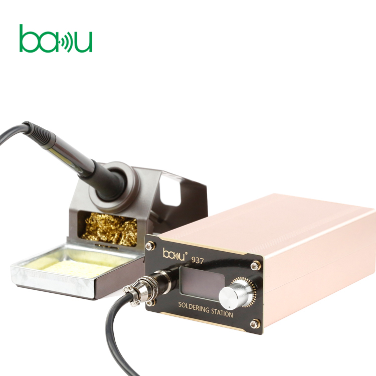 BAKU New Product ba-937 Protable micro mini smd hot air soldering and desoldering station iron mobile phone tools repair