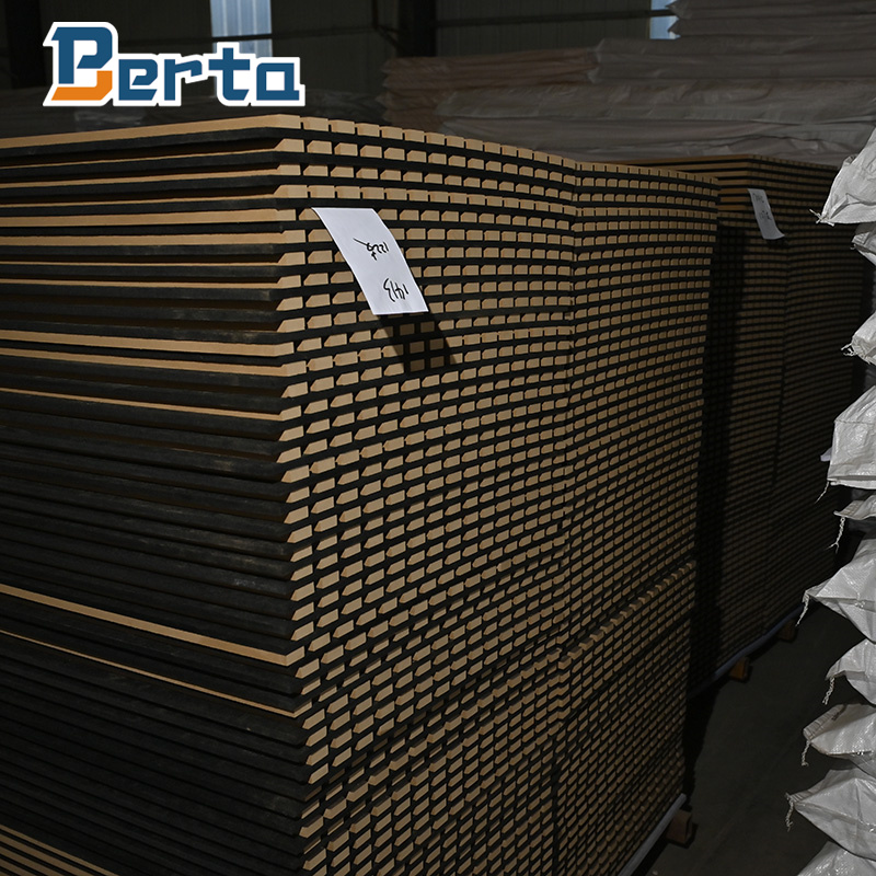 Деревянная фанера 3d Pet Mdf композитная акустическая панель настенная Звукоизоляционная доска деревянная акустическая панель