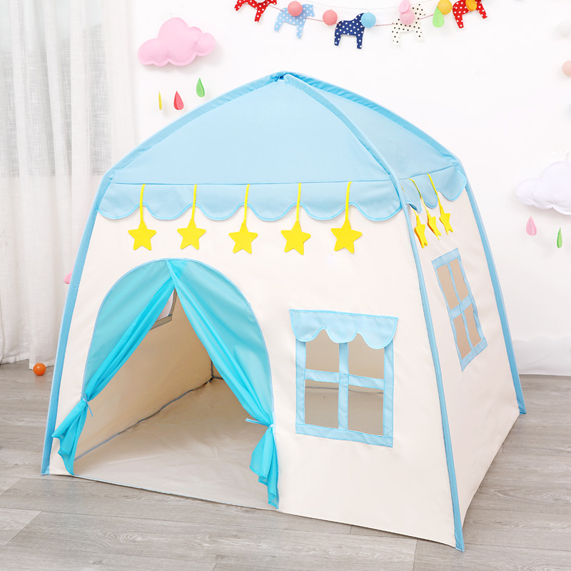 Child Foldable Indoor Outdoor Teepee Castle Play Toys Kids House Children Toy Tent