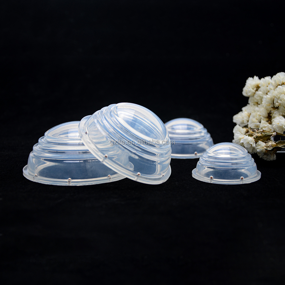 Home Use and Massage Therapists Silicone Cup Sets Anti Cellulite Vacuum 4pcs Silicone Cupping Therapy Set