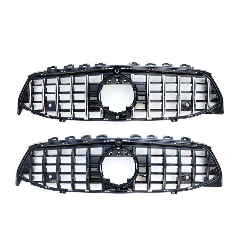 Передняя решетка для Mercedes Benz W251, Черная решетка для Benz R CLASS R300 R320 R350 R400 R500 2010-2018 W118 CLA35