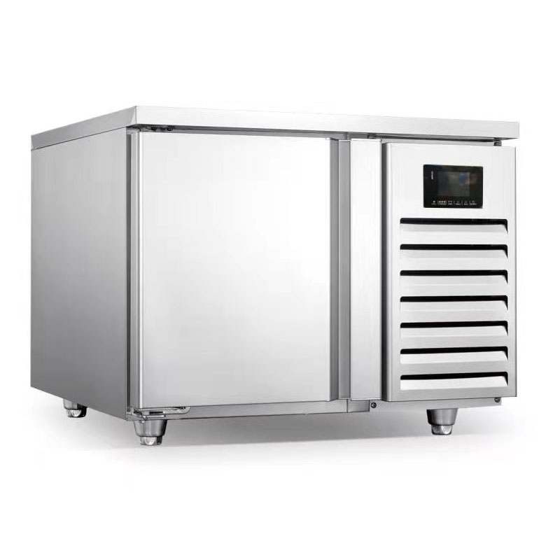 CE Rohs ETL 3 лотка, жесткий морозильник для мороженого, курицы, рыбы, желато, коммерческий охладитель для партий, охладитель для партий