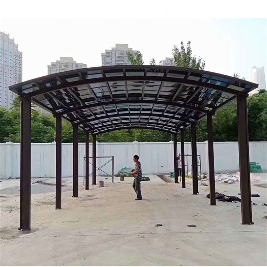 China Manufacturer Outdoor Car Shelter Garage Canopy Frame Materia Big Lots Patio Covers