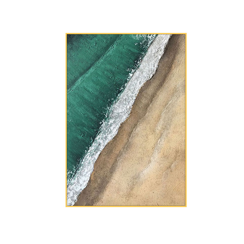 Pure hand-painted abstract oil painting sea landscape living room paintings large hotel decoration paintings