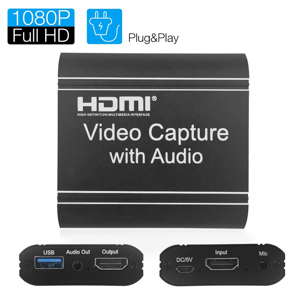 Новый продукт USB2.0 HDTV карта захвата 1 канал HDTV видеокарта захвата live recording box поддерживает OBS