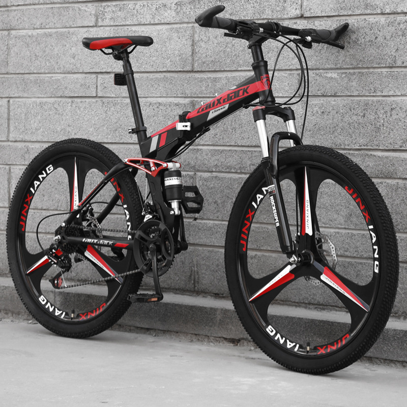 Factory OEM Cheap Price Folded MTB Bike 27 Speed Gear Steel Frame Mountain Bicycle