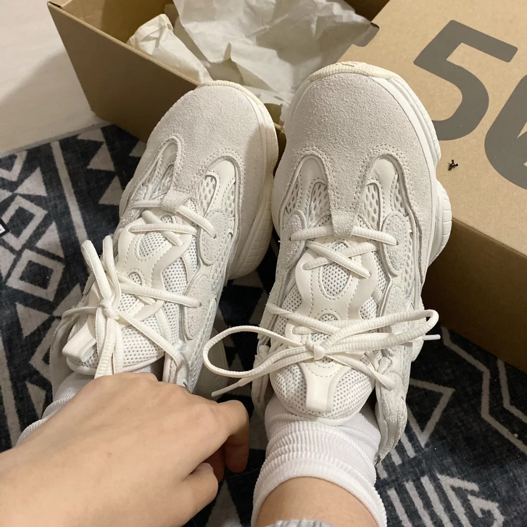 Оптовая продажа, обувь наивысшего качества из натуральной кожи Yeezy 500, модные кроссовки для мужчин и женщин, спортивные кроссовки для бега