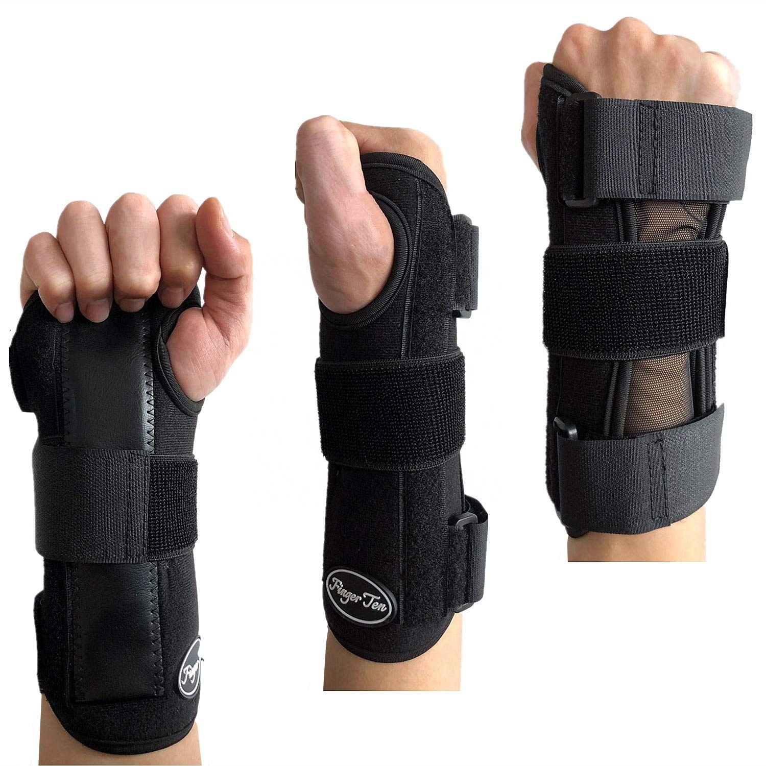 Carpal Tunnel Sweat Band Wrist Sweat Support Brace Adjustable Strap Night Wrist Sleep Support Brace Athletic Sprain Wrist Brace