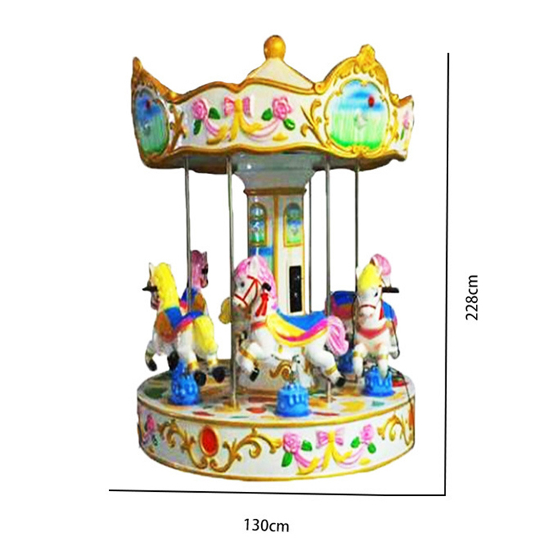 Роскошные комнатные аттракционы, Детские 3/6 игроков, карусели Merry Go, детские карусели, управляемые монетами, Детская поездка на продажу