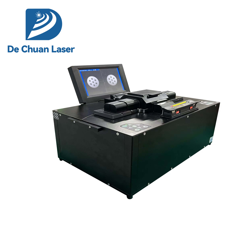 Automatic Intelligent Fiber Fusion Splice For IPG MAX Raycus JPT Laser Source 10um-400um Fiber Laser Cable Repair Testing