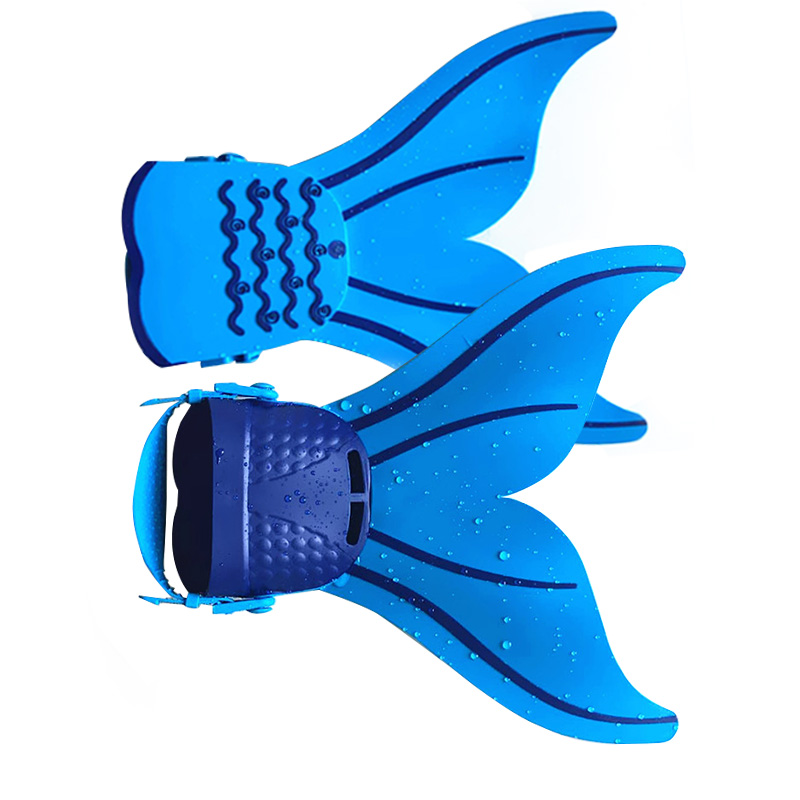 Wholesale Mermaid Tail Swim Fins Kids Adjustable Mono Fins