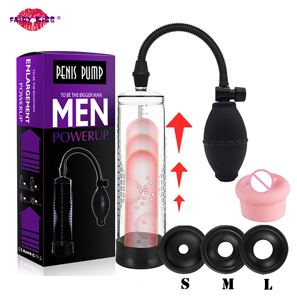 High Vacuum Penis Enlargement Penis Pump air suction penis enlargement pump Extender Enhancer pines enlargement pump man