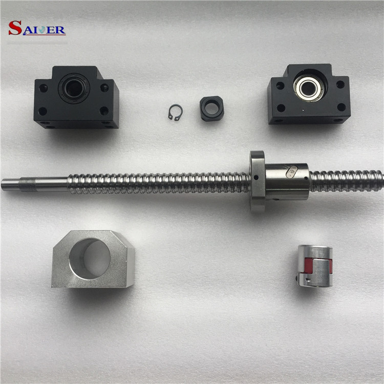Low Price Rolled 1605 Ballscrew Right Thread Ball Screw with Single Nut