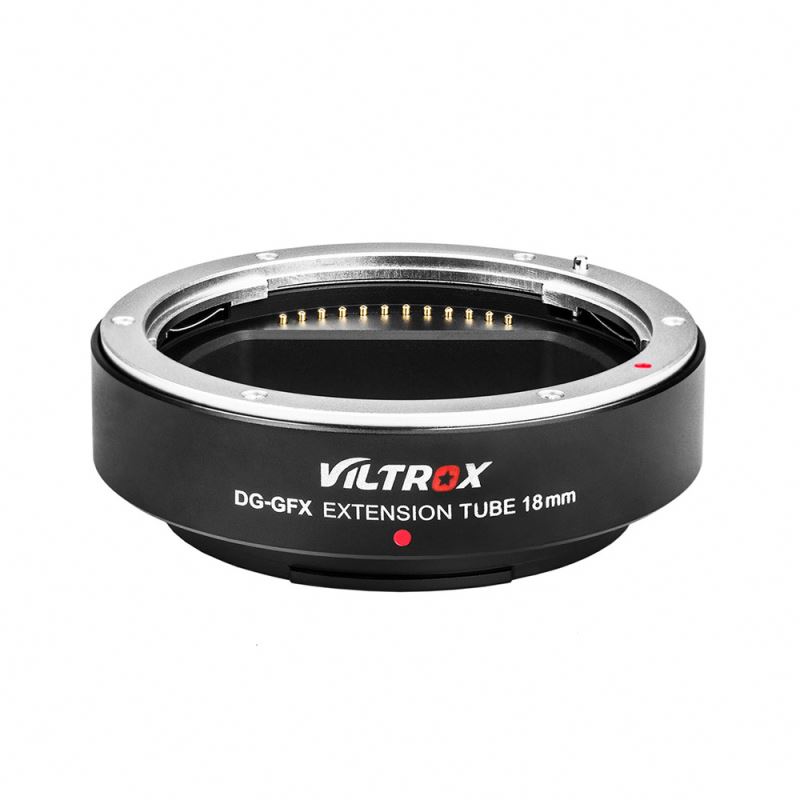 Viltrox DG-GFX Extension Tube 18mm Lens Adapter Ring Auto Focus For Fujifilm GFX-mount GFX 50S 50R Camera