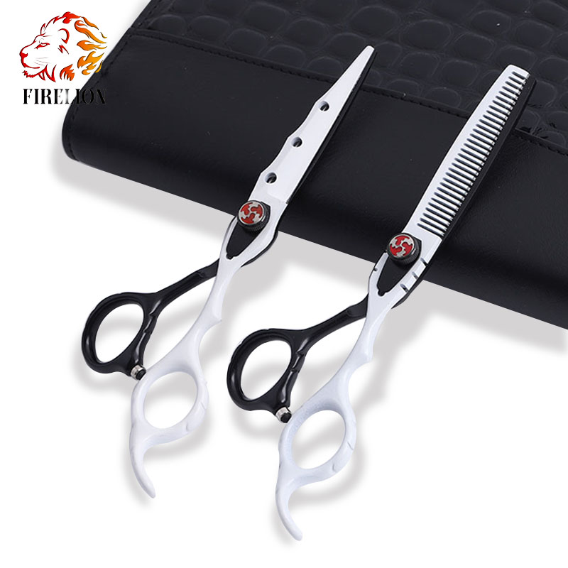 6.0 Inch Japanese scissors hair salon cutting scissors,hairdressing thinner scissor