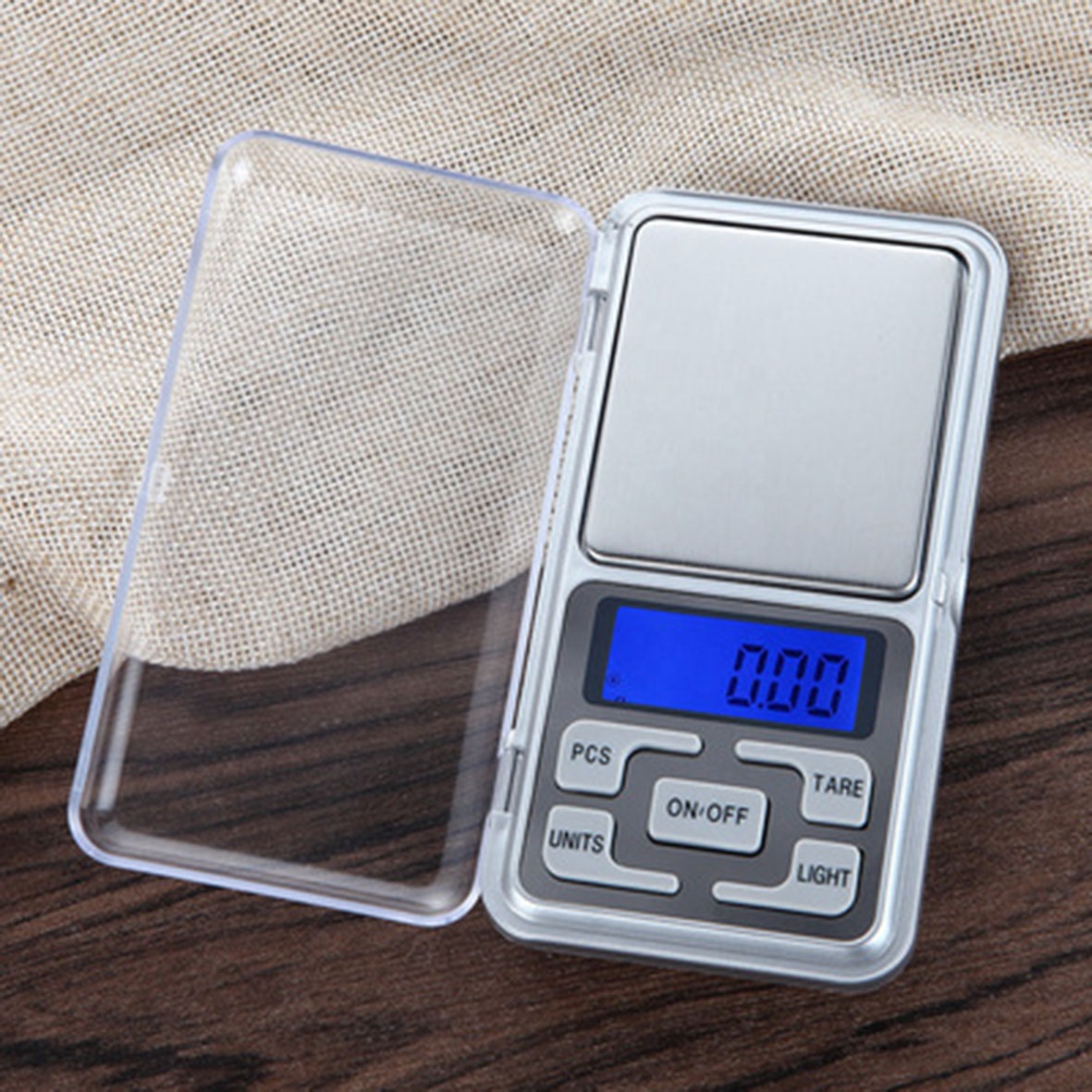 High Precision 0.01g*500g Portable Jewelry Scale Pocket Electronic Scale Mini Counting Multifunctional Scale