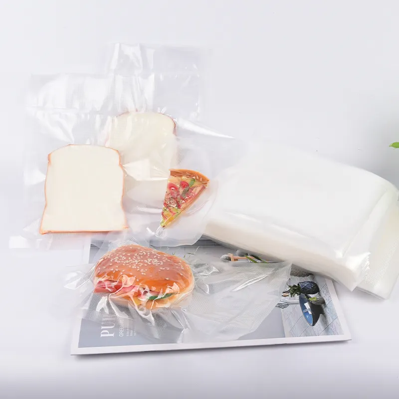 Прозрачный пластиковый пищевой вакуумный пакет, нейлоновые пакеты, высококачественный вакуумный упаковщик для пищевых продуктов