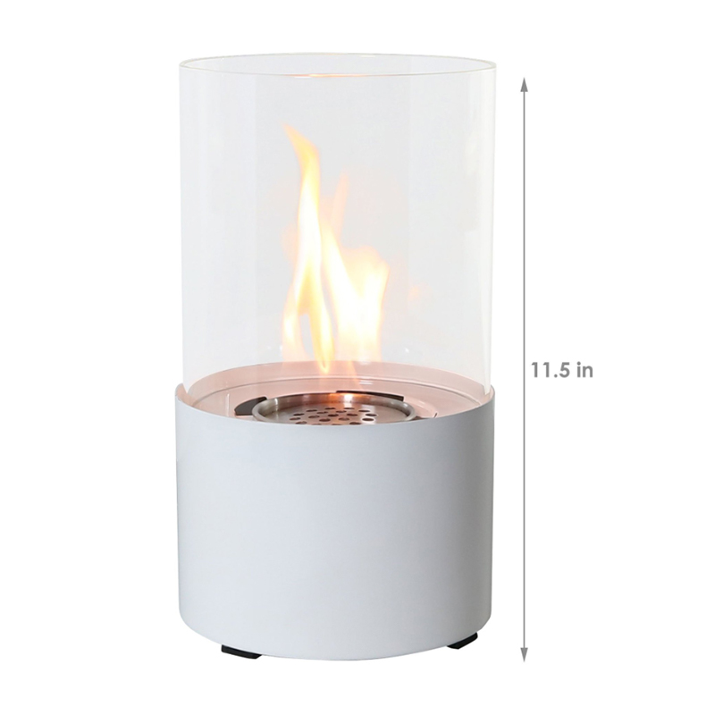 Cheap winter mini fireplace fashion trend table top bio ethanol round desktop fireplace