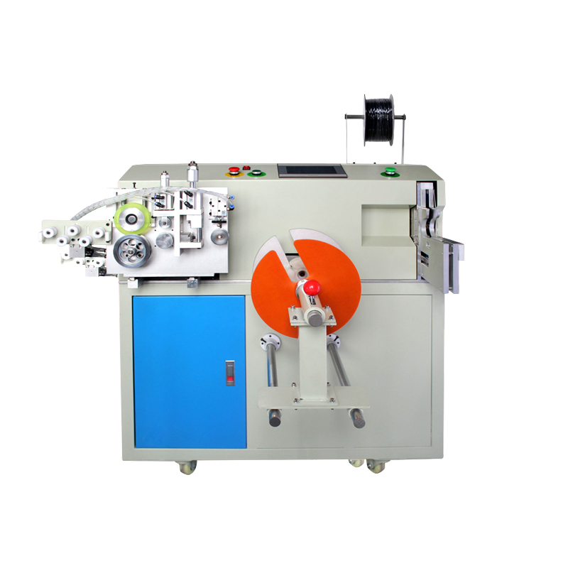 2021 Electric Cable Coiling Tying Bundle With Meter Counting Automatic Wire Cutting Coil Winding Binding Machine
