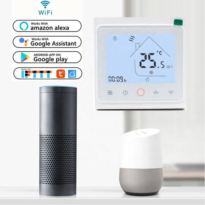 Умный Цифровой термостат для подогрева пола WIFI Tuya Google Alexa