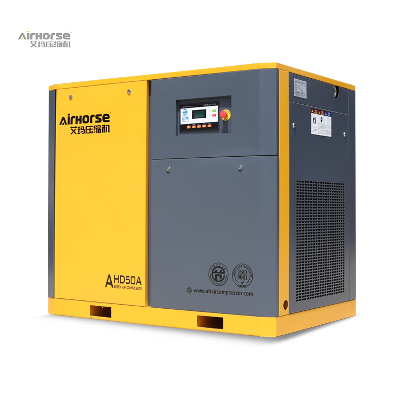 Zero loss power transmission direct driven screw air compressor machine