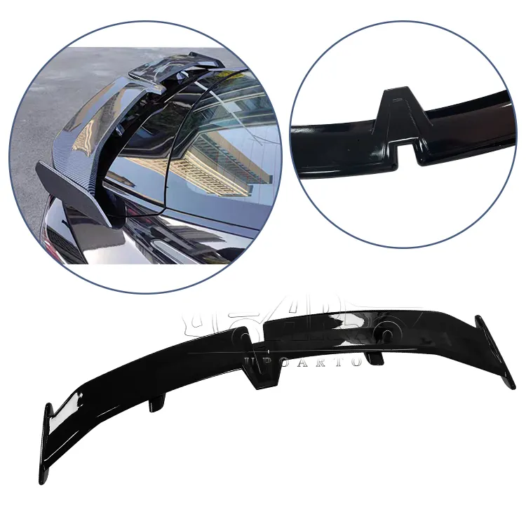 Auto Tuning Car Accessories ABS Carbon Fiber 11th Gen Universal Rear Tail Wing Boot Lip Spoiler For Sedan Cars