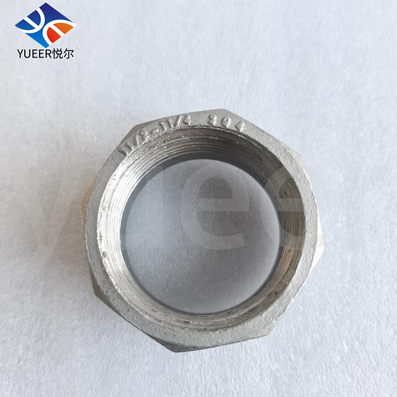 Yueer 304 монтажные трубы из нержавеющей стали 1/4 "до 1/8" резьба втулка трубы разъем адаптера