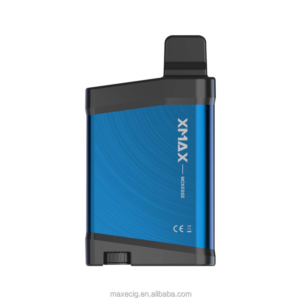 Factory custom cotton core box 1600 puff vape smoke sigs small vape box mod X-MAX mckesse adjustable vape pens box