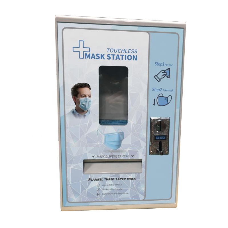 PPE торговый автомат тонкий настенный kisok для масок для лица