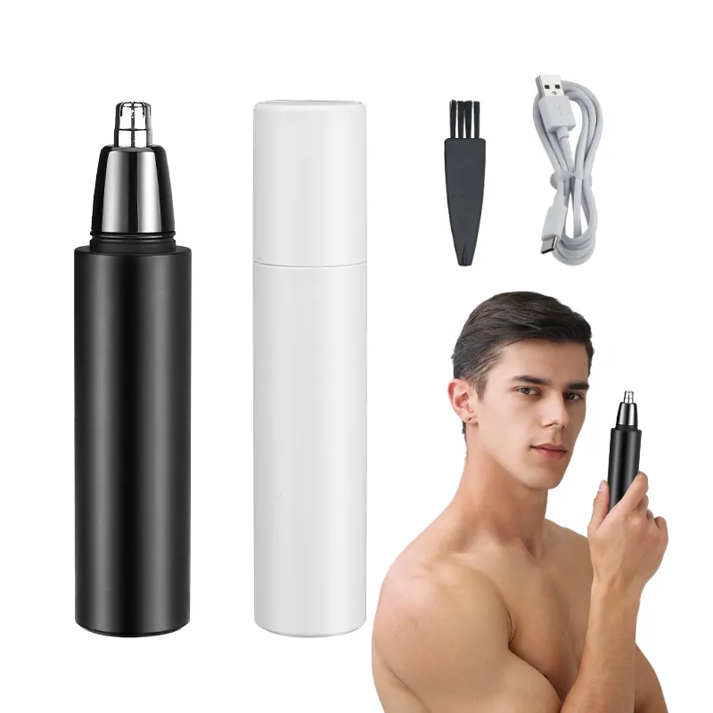 New Electric ear and nose hair trimmer Face Clean Trimmer Removal Shaving rechargeable Nose Trimmer for men