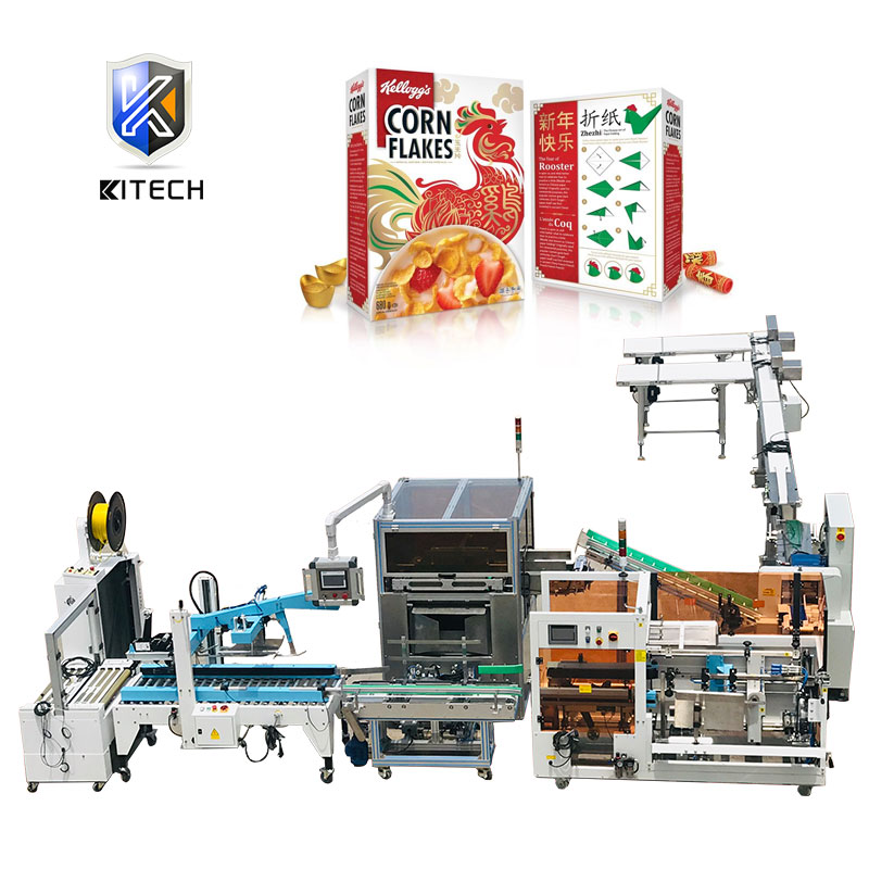 Mixed nut cartoning machine daily nut automatic carton machine Corn Flake multifunctional cartoner and packaging machine