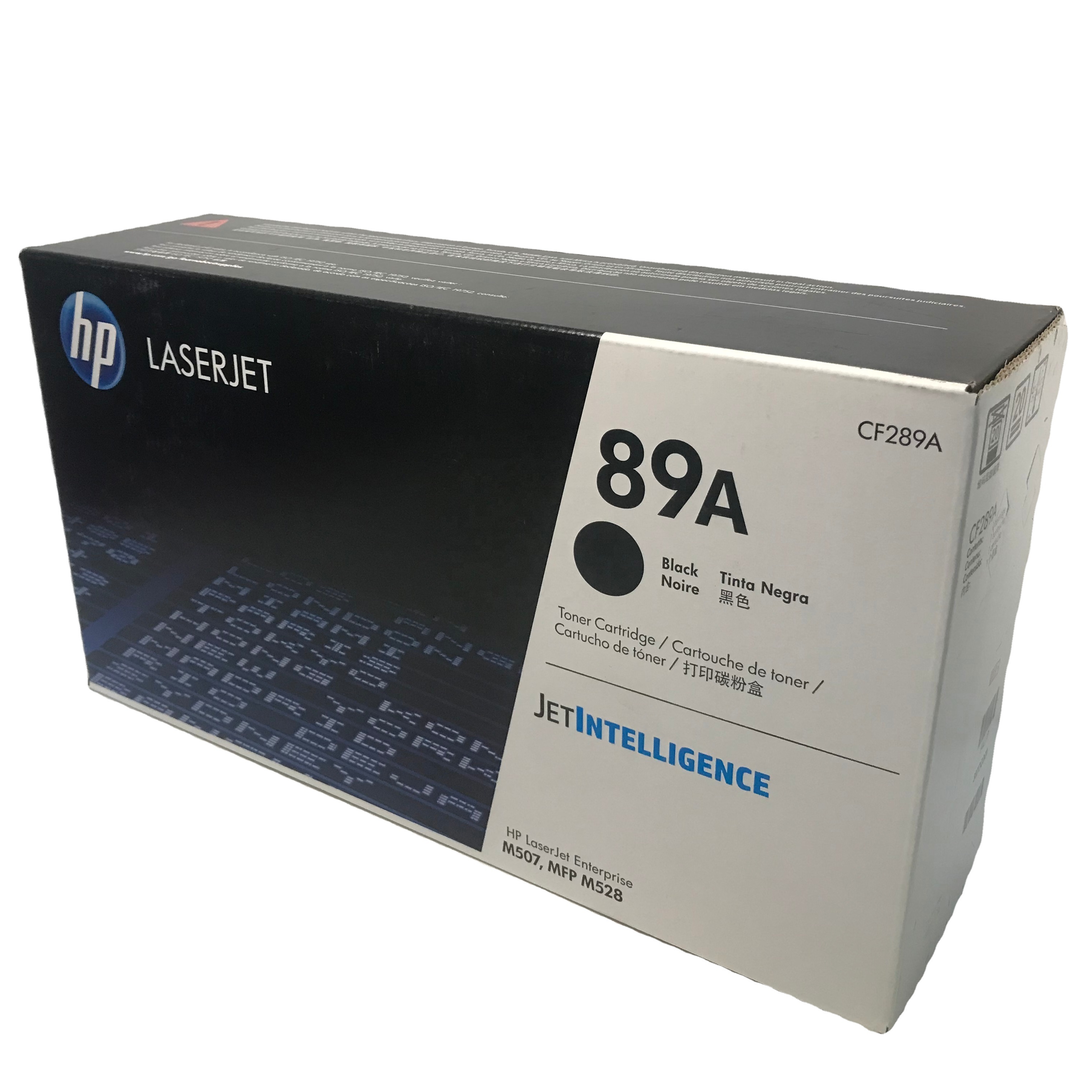Оригинальный CF289A 89A Лазерный черный картридж с тонером, совместимый с Hp Laserjet Enterprise M507n/m507dn M528