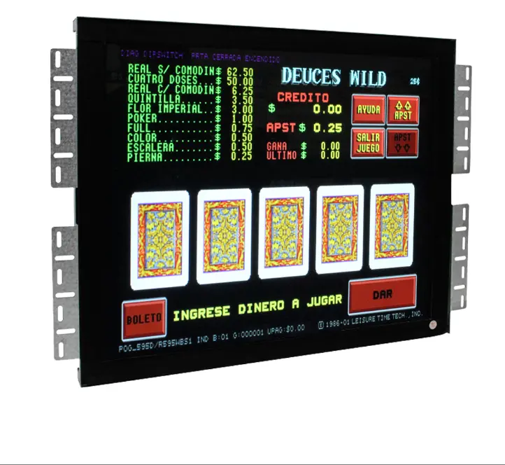 19" Open frame 3M/ELO touch monitor for POG game board T340 Amrican roulette