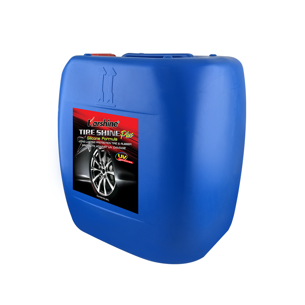 Супер-премиум Karshine шина Shine Plus 30L чистые колеса и шины силиконовая эмульсия блеск и новая формула глянцевых шин