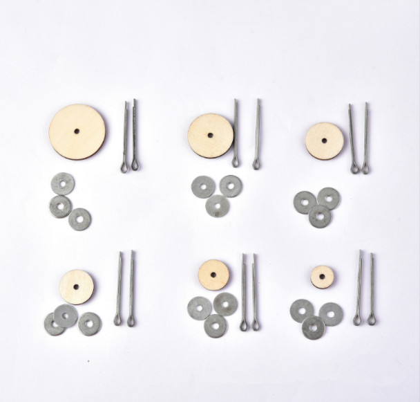 Wood Steel Cotter Pin Joint For DIY Plush Stuffed Bear Toy and Doll