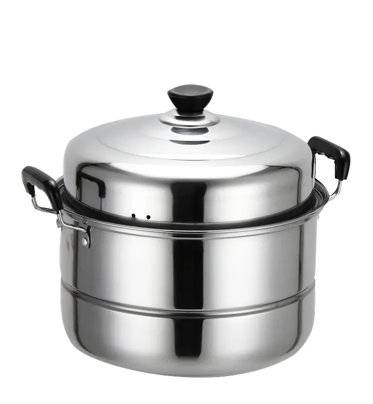 Hot sale Food Steamer Stock Stainless Steel Cookware Pot Set Steamer Cooking Pot for Kitchen
