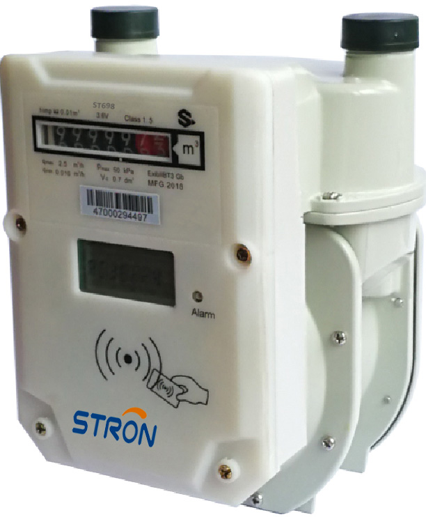 STS IC card Prepaid/Prepayment Smart LPG Gas Meter