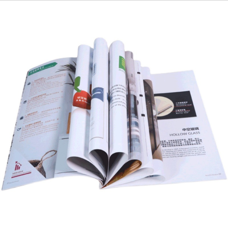Picture Book Custom Printing Advertising Magazine Books Enterprise Brochure