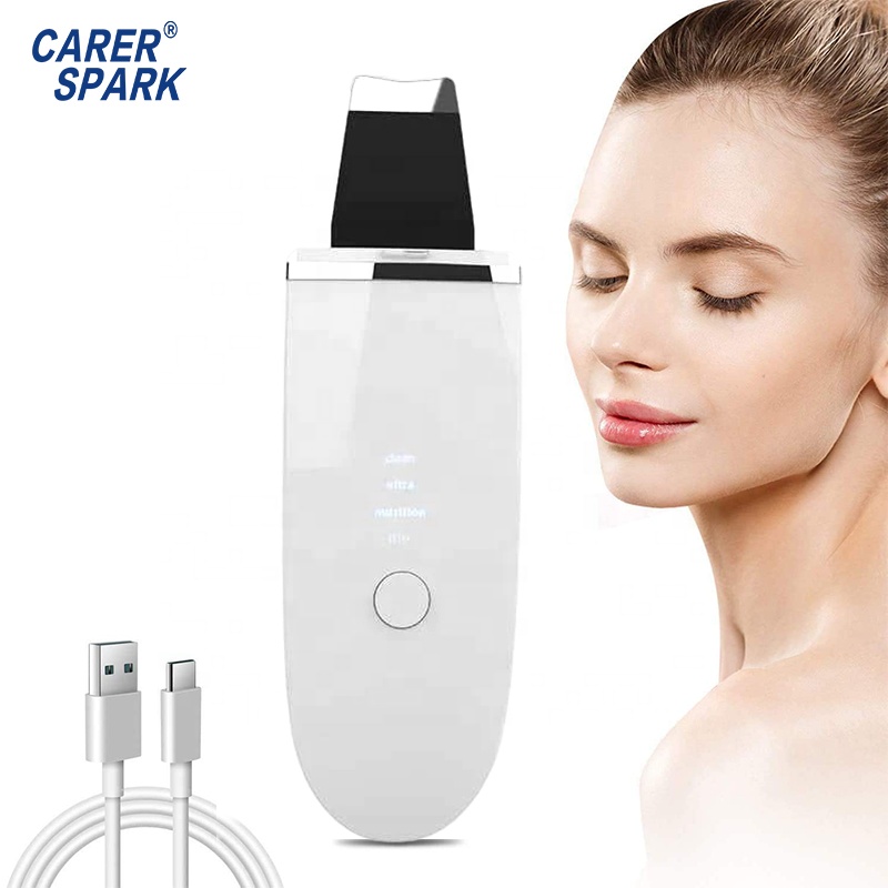 EMS подъема и сыворотка вливания высокая частота средство для очищения пор Blackhead Extraction уход за кожей лица, удаляет мертвую кожу чистки ультразвуковой скруббер