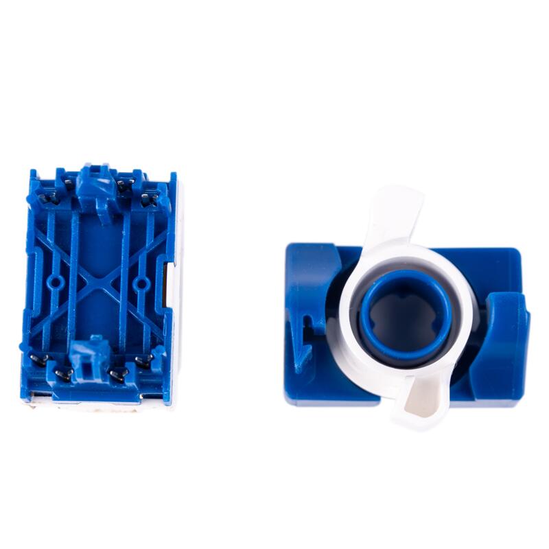 Модульный разъем 8p8c Cat5e Cat6 Cat6a Keystone Jack Rj45 Cat6 Keystone Jack