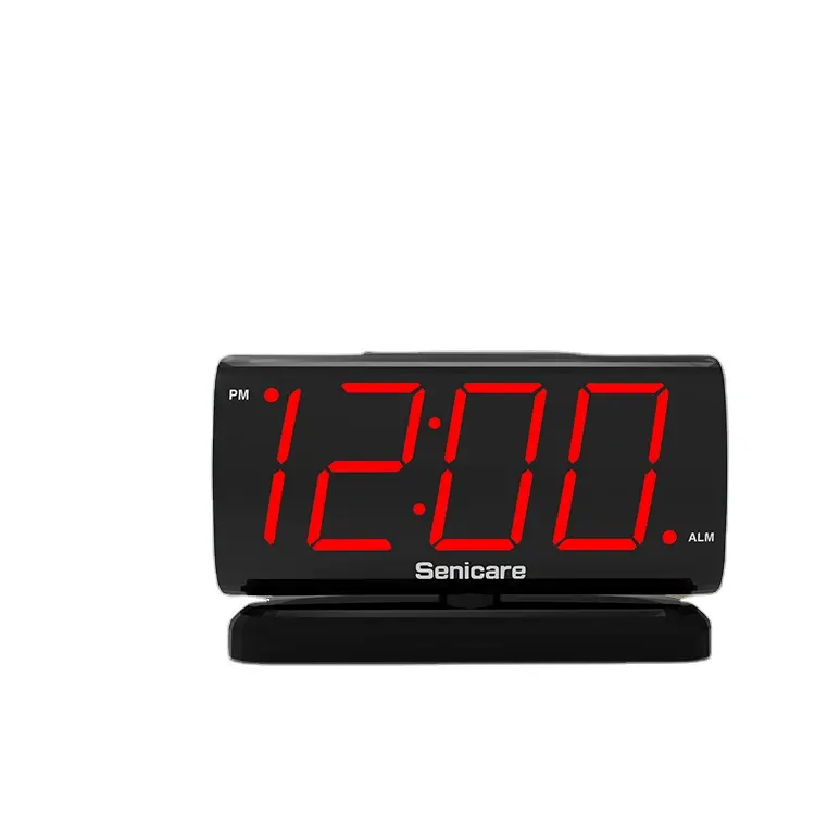 large display led digital alarm desktop clock led for bed room